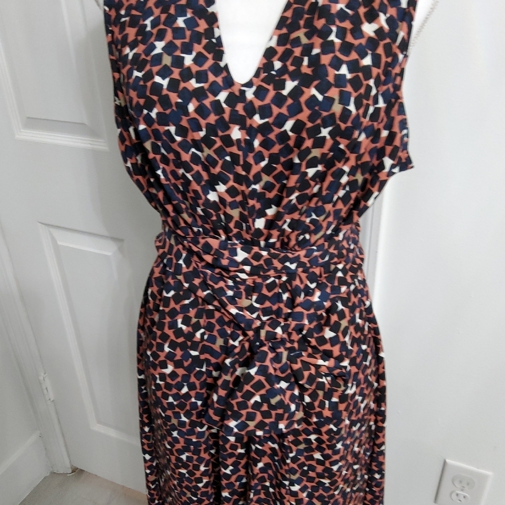 Nic & Zoe Leopard Print Sleeveless Dress - Picture 10 of 12
